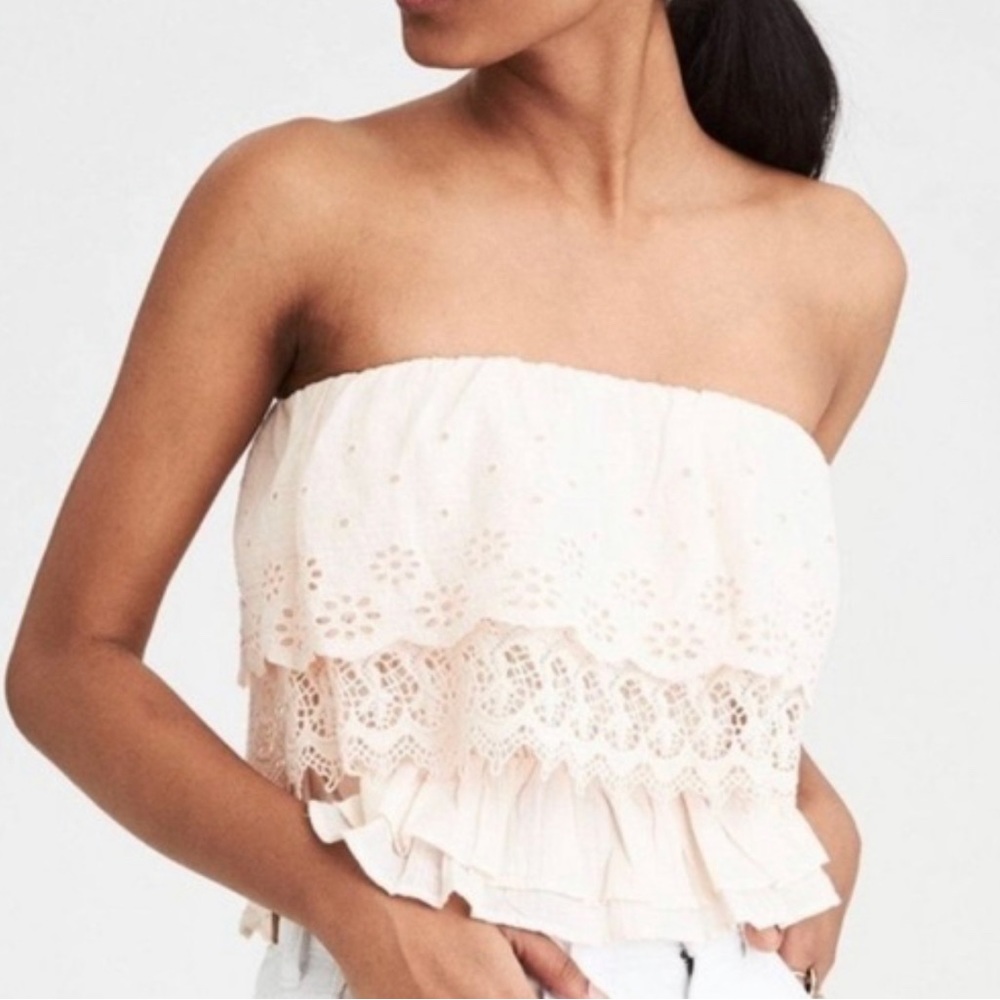 AE strapless top